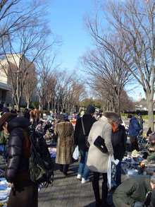 日本最大規模のアウトドア骨董市 大江戸骨董市 in 代々木公園